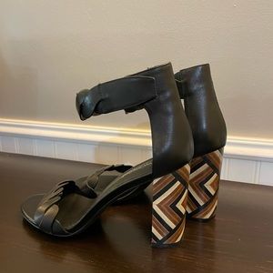 Jeffrey Campbell Lindsey Sandal Black
